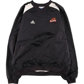 アディダス(adidas)の古着 00年代 アディダス adidas Vネック ナイロンプルオーバー メンズL /eaa440294(ナイロンジャケット)