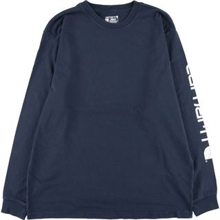 カーハート(carhartt)の古着 カーハート Carhartt Loose Fit ロングTシャツ ロンT メンズL /eaa431804(Tシャツ/カットソー(半袖/袖なし))