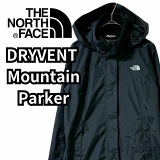 ザノースフェイス(THE NORTH FACE)のザノースフェイス　マウンテンパーカー　ドライベント　刺繍　ナイロン　レディースM(ナイロンジャケット)