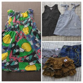 マーキーズ(MARKEY'S)の子供服まとめ売りボトムス3点　サイズ90(スカート)