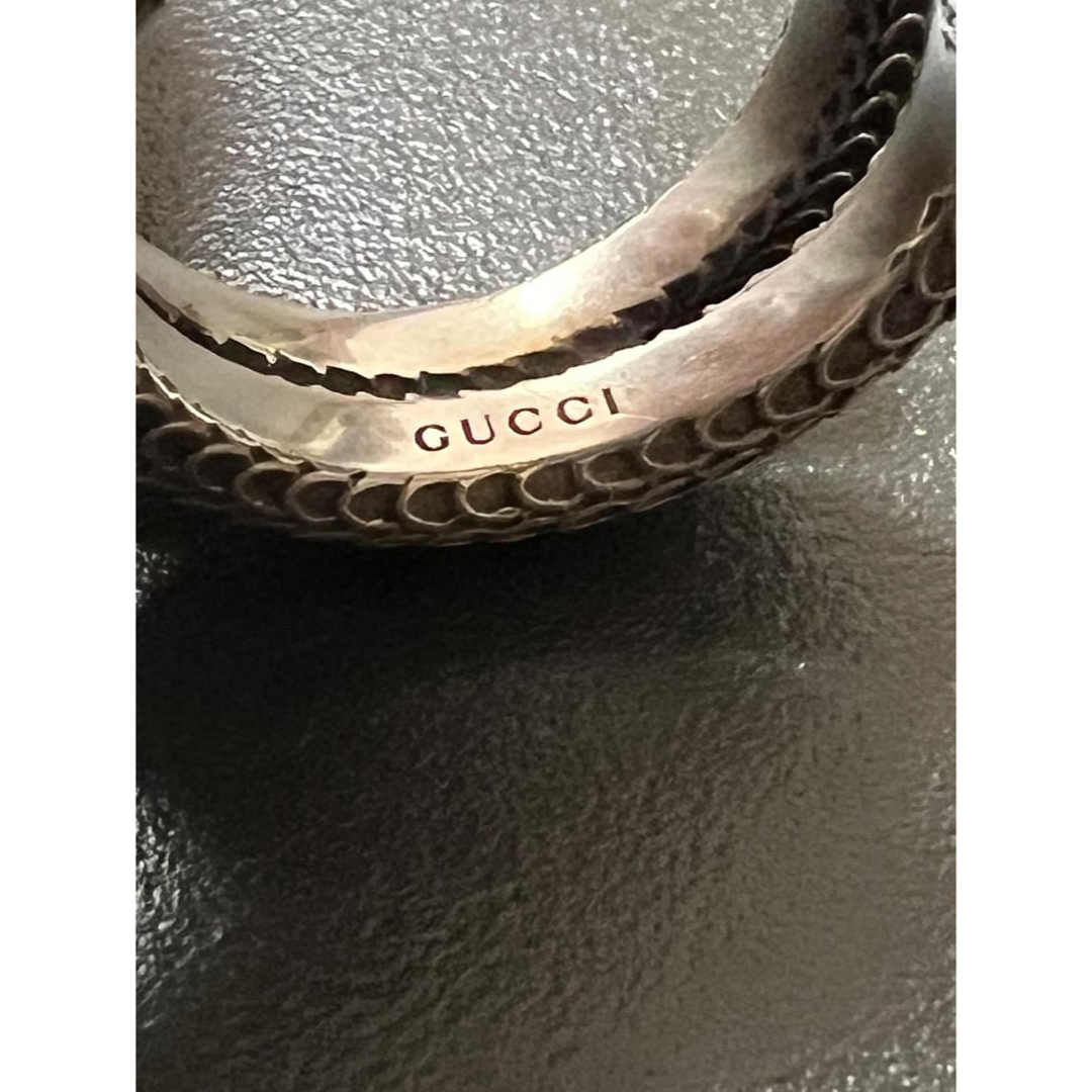 Gucci(グッチ)のGUCCI　Ag925　ガーデン　スネーク　リング メンズのアクセサリー(リング(指輪))の商品写真