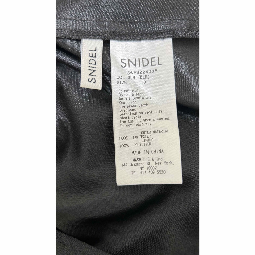 SNIDEL(スナイデル)のスナイデル　ハイウエストイレヘムシフォンスカート SWFS224035 レディースのワンピース(ロングワンピース/マキシワンピース)の商品写真