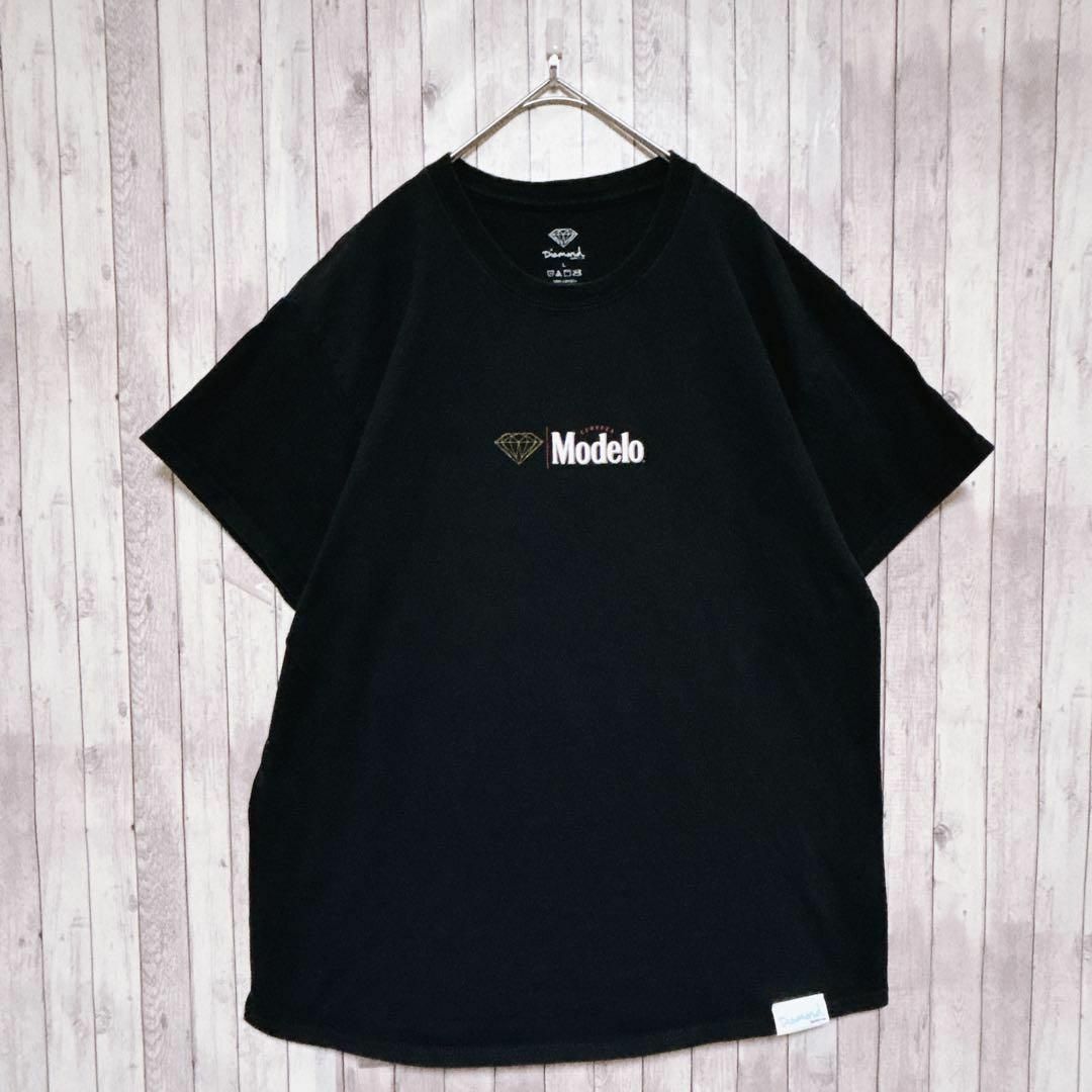 古着　Diamond SUPPLY CO Modelo プリントTシャツ　半袖 メンズのトップス(Tシャツ/カットソー(半袖/袖なし))の商品写真