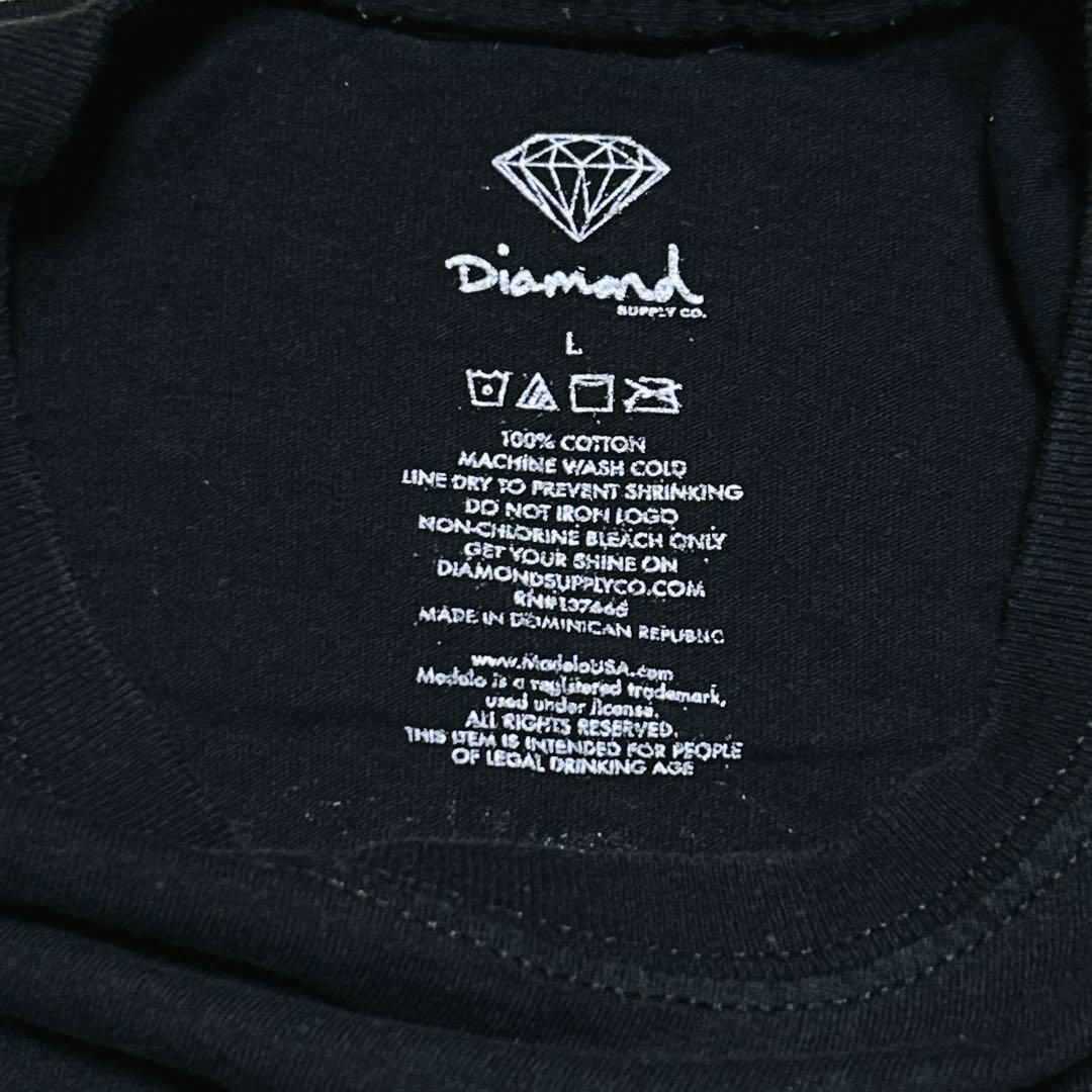 古着　Diamond SUPPLY CO Modelo プリントTシャツ　半袖 メンズのトップス(Tシャツ/カットソー(半袖/袖なし))の商品写真