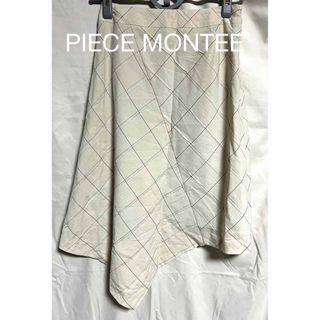 PIECE MONTEE スカート(ひざ丈スカート)