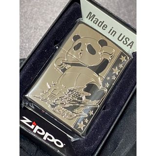 zippo 押忍 番長 ZERO パンダ 両面デザイン 希少モデル 2022年製