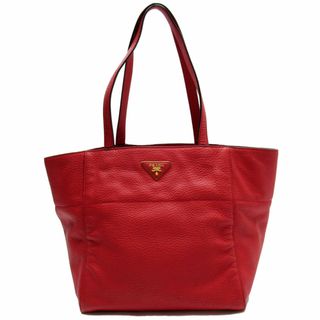 プラダ(PRADA)のプラダ PRADA ショルダーバッグ レザー レッド ゴールド レディース 送料無料【中古】 w0142a(ショルダーバッグ)