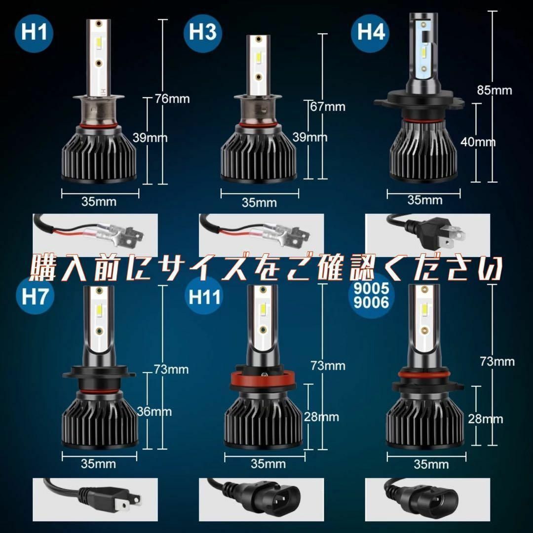 HB4 9006 LED ヘッドライト バルブ T2 純白爆光 CSP その他のその他(その他)の商品写真