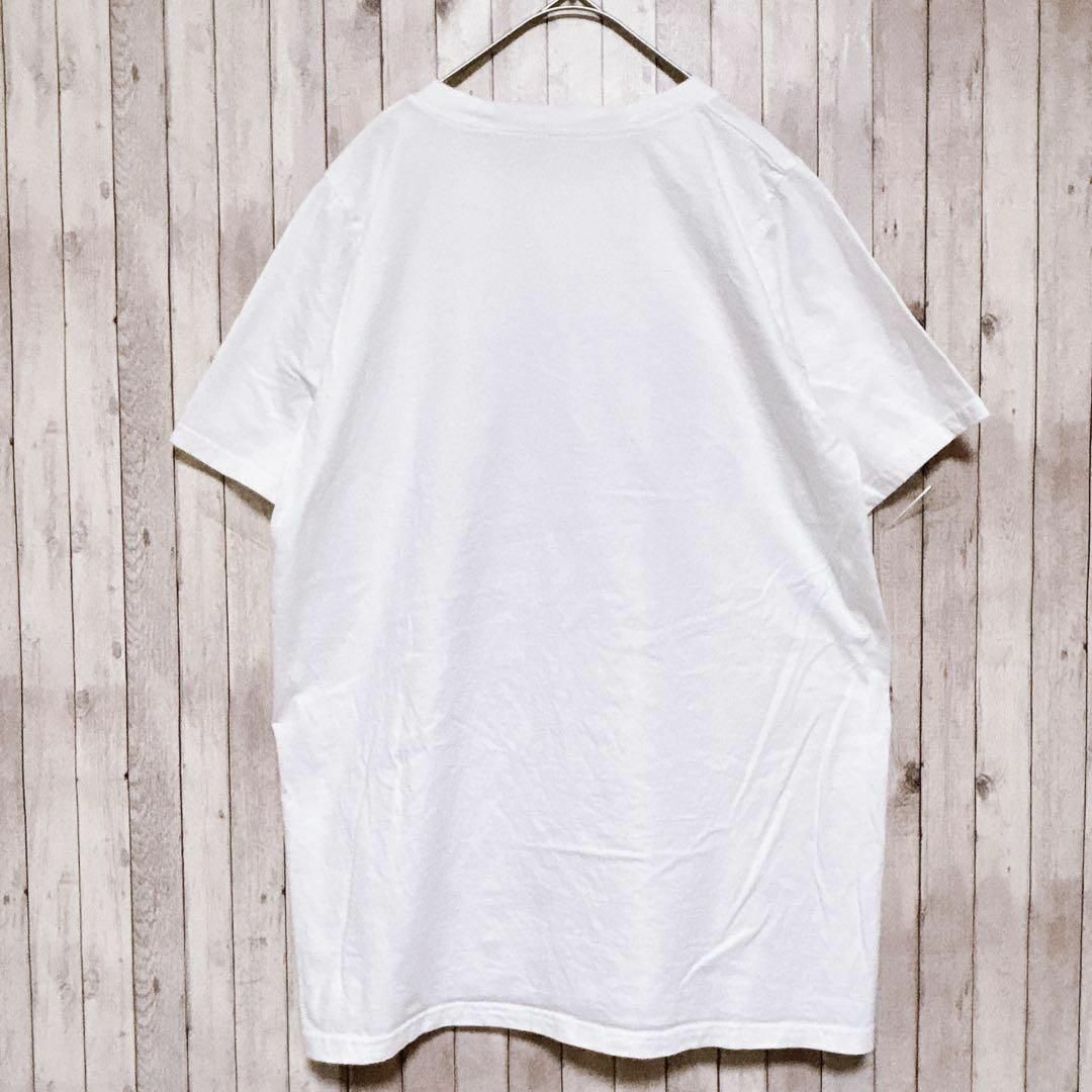 古着　不思議の国のアリス プリントTシャツ センターロゴ　一点物　輸入品　半袖 メンズのトップス(Tシャツ/カットソー(半袖/袖なし))の商品写真
