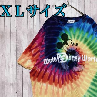 古着【入手困難】ディズニー　Tシャツ　　ミッキー　キャラクター　おしゃれ　半袖(Tシャツ/カットソー(半袖/袖なし))