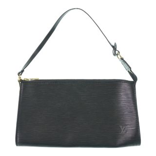 ルイヴィトン(LOUIS VUITTON)のLOUIS VUITTON ルイヴィトン ハンドバッグ - 黒 【古着】【中古】(ハンドバッグ)