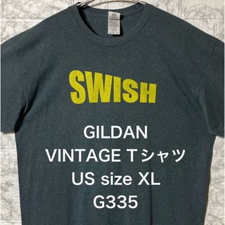 ギルタン(GILDAN)の【レア】US古着 ビッグサイズ XLsize GILDANライトネイビーTシャツ(Tシャツ/カットソー(半袖/袖なし))