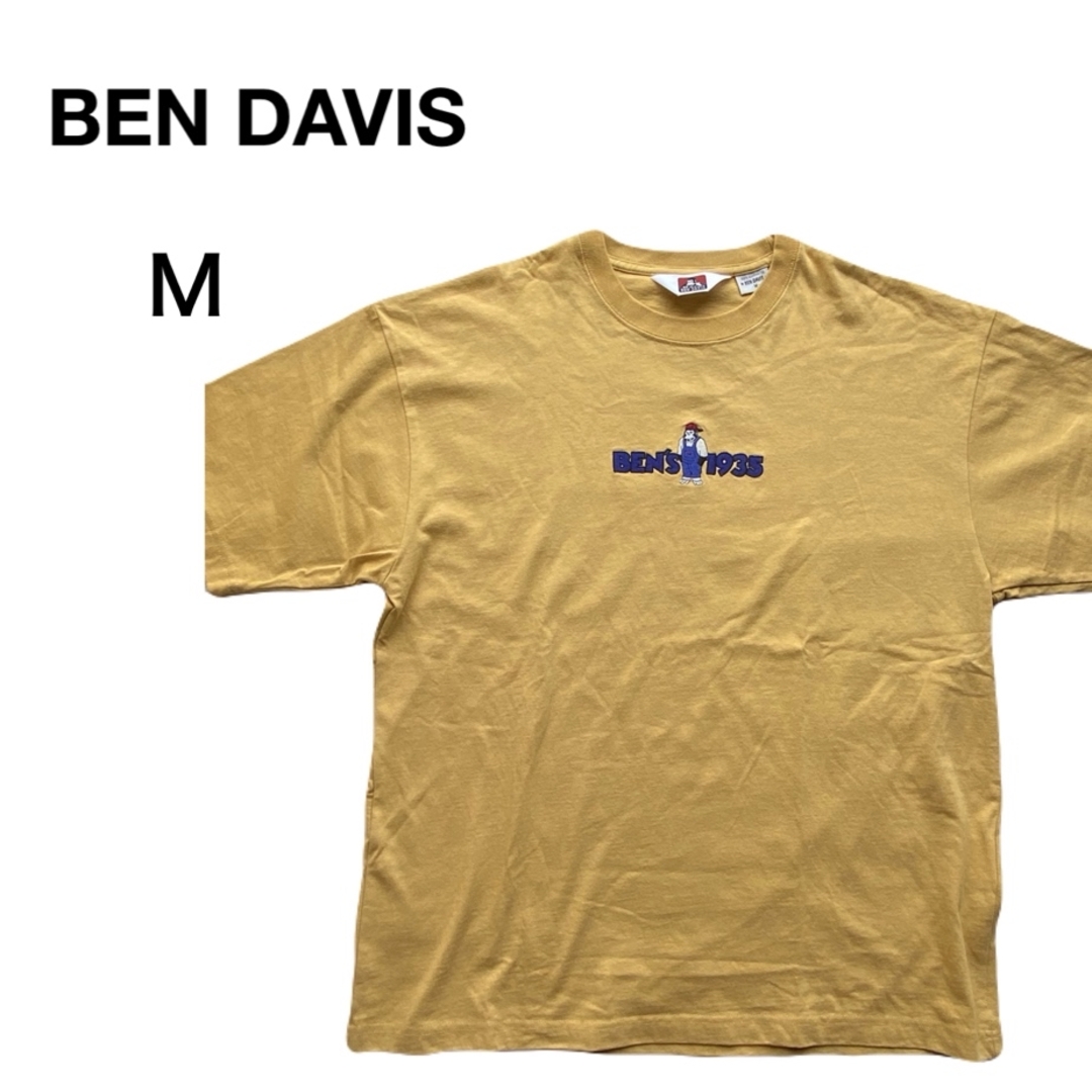 BEN DAVIS(ベンデイビス)のベンデイビス　半袖Tシャツ　マスタード メンズのトップス(Tシャツ/カットソー(半袖/袖なし))の商品写真