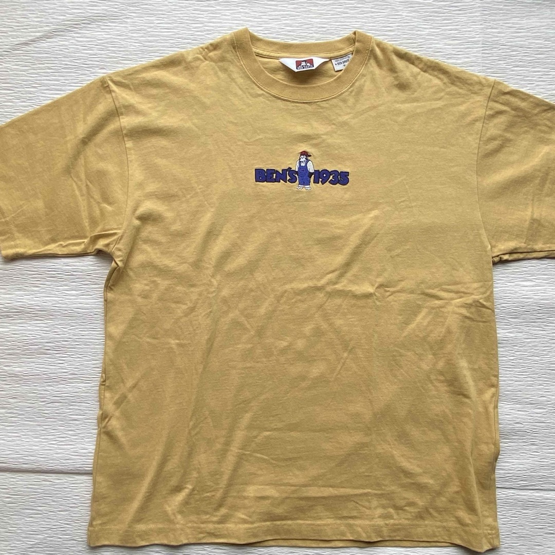 BEN DAVIS(ベンデイビス)のベンデイビス　半袖Tシャツ　マスタード メンズのトップス(Tシャツ/カットソー(半袖/袖なし))の商品写真