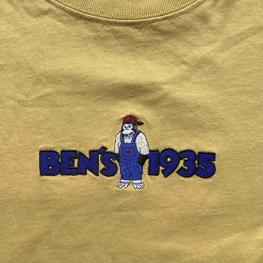 BEN DAVIS(ベンデイビス)のベンデイビス　半袖Tシャツ　マスタード メンズのトップス(Tシャツ/カットソー(半袖/袖なし))の商品写真