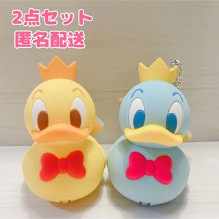 ディズニー(Disney)のドナルド パルパルーザ クワッキーダックシティ アヒル バッグチャーム セット(キャラクターグッズ)