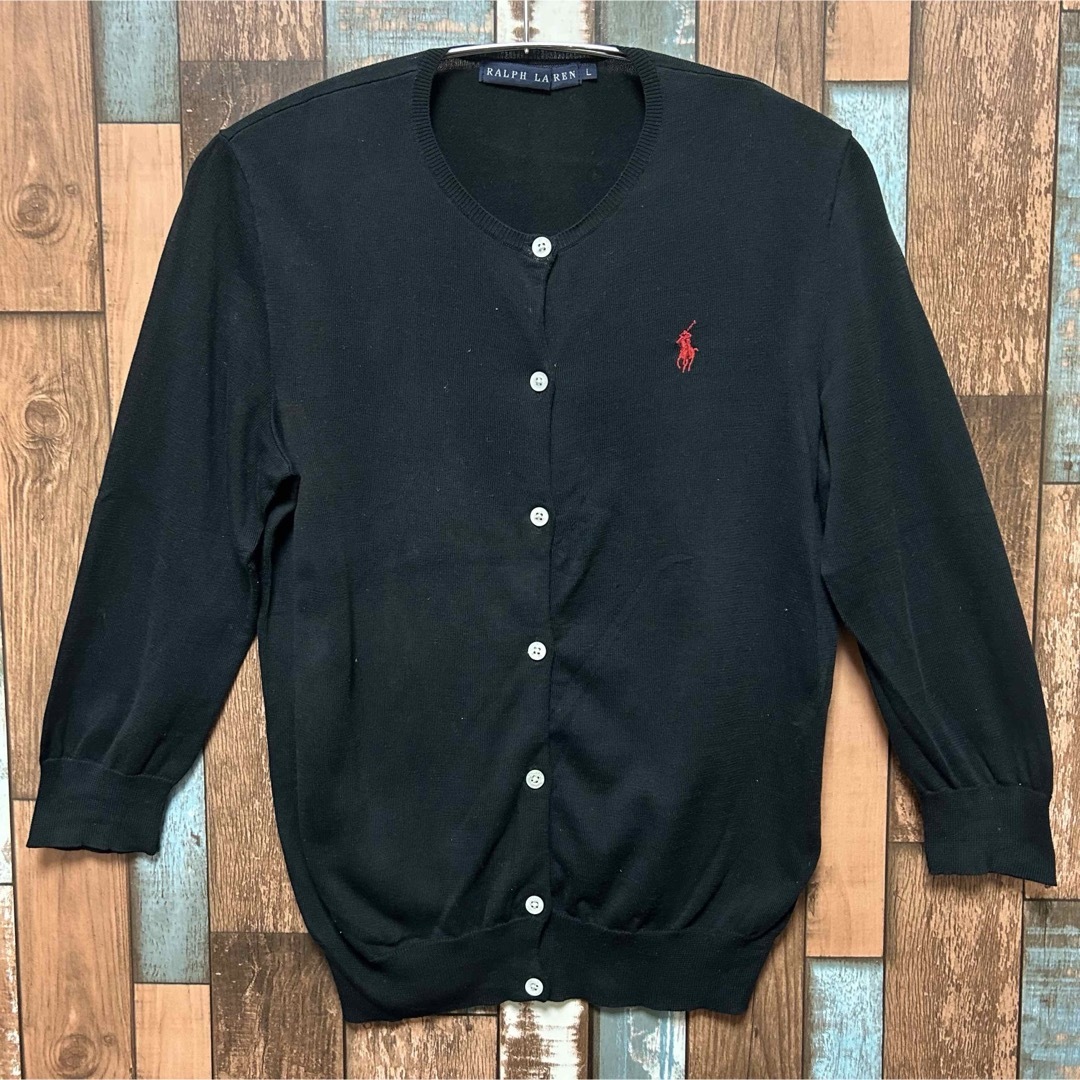 POLO RALPH LAUREN(ポロラルフローレン)のPolo Ralph Lauren カーディガン サイズ:L レディース レディースのトップス(カーディガン)の商品写真