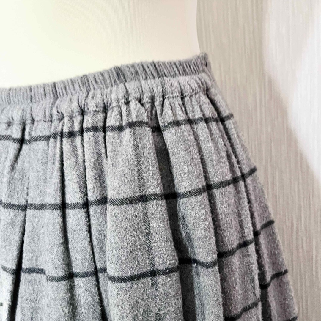 e.r.g*(イーアールジー)の2️⃣ check skirt ／ e.r.g* レディースのスカート(ロングスカート)の商品写真
