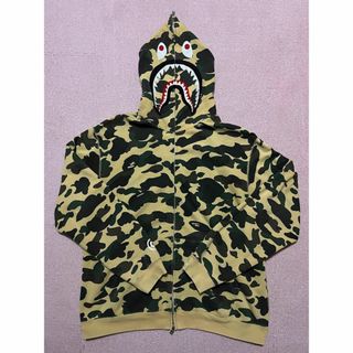 A BATHING APE - bape shark hoodie ベイプ　エイプ　シャーク　パーカー