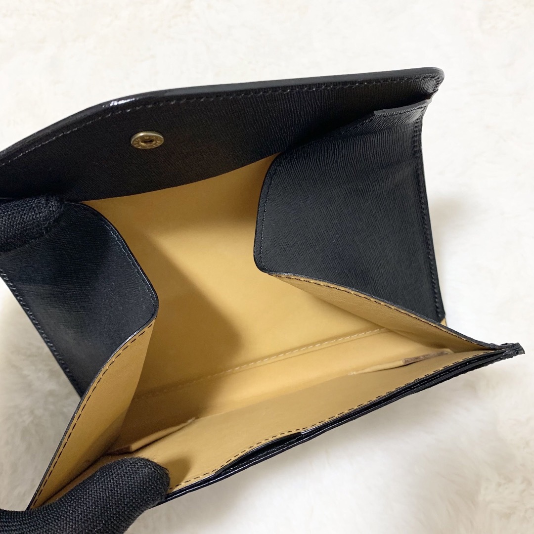 新進工房 SINSIN ズボラな財布 自動仕分け フラップ レザー 長財布 黒 レディースのファッション小物(財布)の商品写真