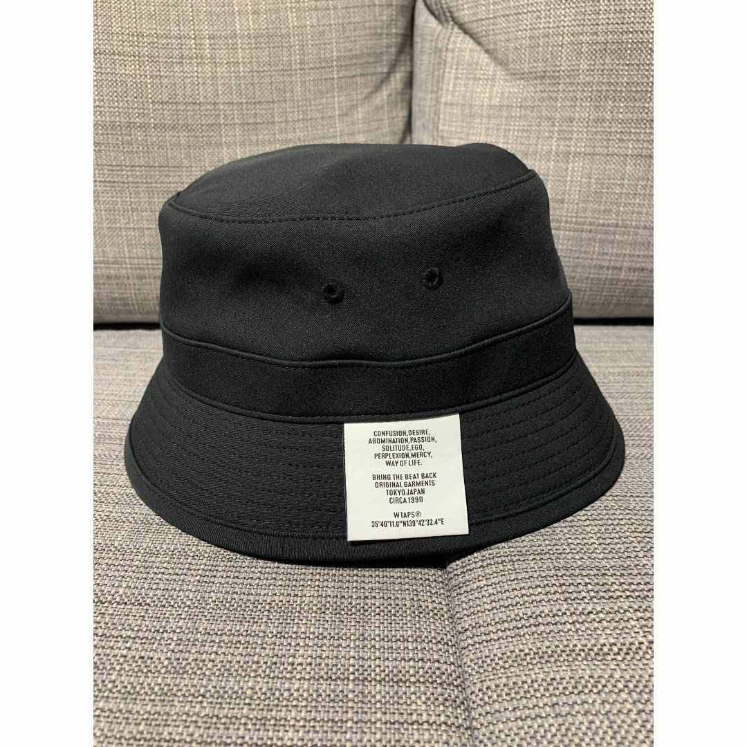 W)taps(ダブルタップス)のWTAPS BUCKET 04/HAT/POLY.TWILL ブラック 黒 メンズの帽子(ハット)の商品写真