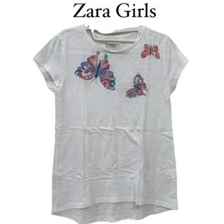 《Zara Girls》 美品 最終値下げ 子供服 140cm Tシャツ 半袖(Tシャツ/カットソー)
