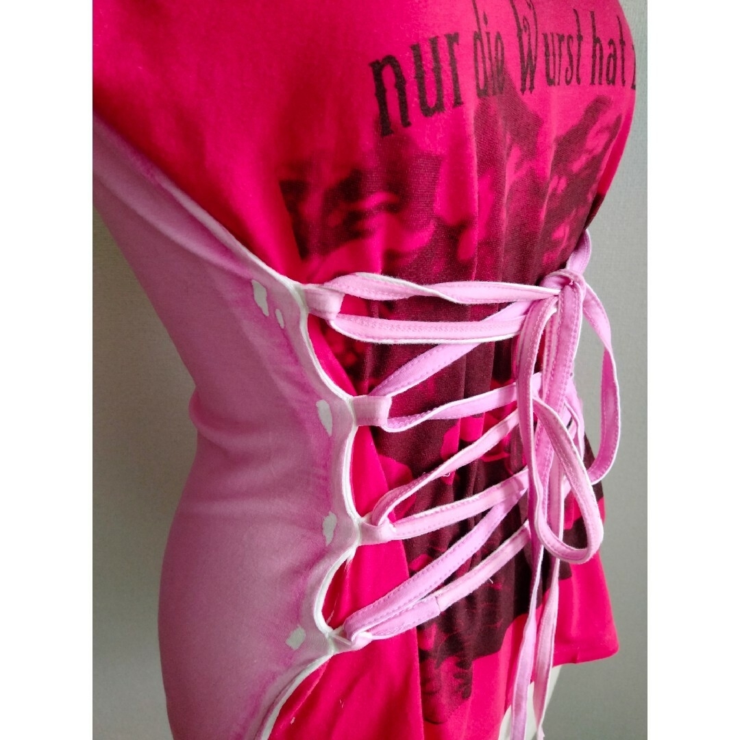 MSGM(エムエスジイエム)の【cormio】コルミオカットソー Red Velvet Joy レディースのトップス(Tシャツ(半袖/袖なし))の商品写真