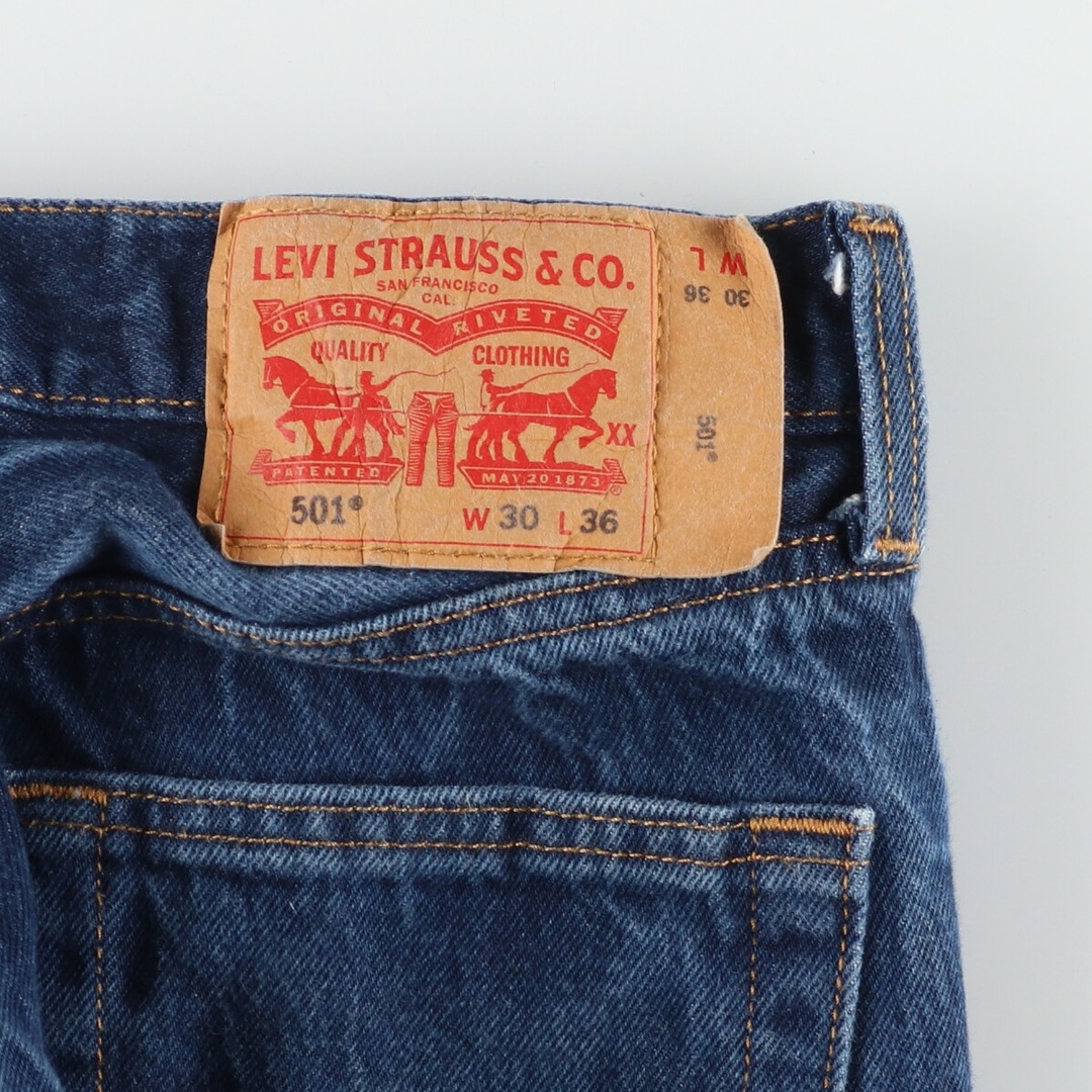 Levi's(リーバイス)の古着 リーバイス Levi's リーバイス501 ストレートデニムパンツ メンズw30 /eaa431582 メンズのパンツ(デニム/ジーンズ)の商品写真