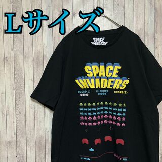 古着　スペース インベーダー Tシャツ SPACE INVADERS ロゴ(Tシャツ/カットソー(半袖/袖なし))