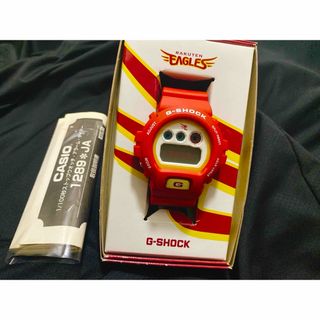 ジーショック(G-SHOCK)の【新品未使用】CASIO G-SHOCK楽天イーグルス コラボ腕時計(腕時計(デジタル))