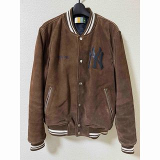 キス(KITH)のKITH YANKEES SUEDE BOMBER JACKET(レザージャケット)