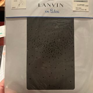 LANVIN en Bleu★柄ストッキング★ドットグラデーション