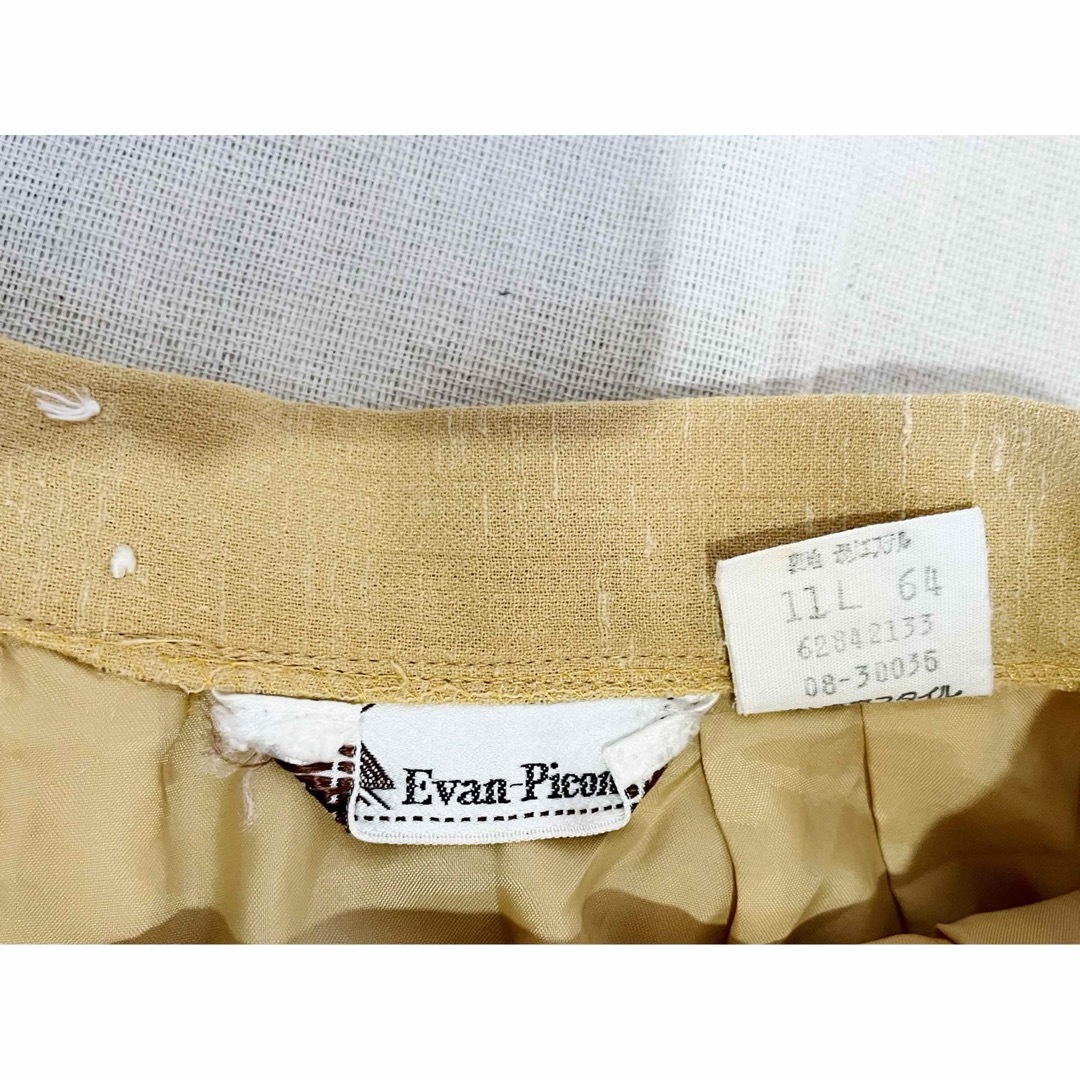 4️⃣ skirt ／ vintage レディースのスカート(ひざ丈スカート)の商品写真