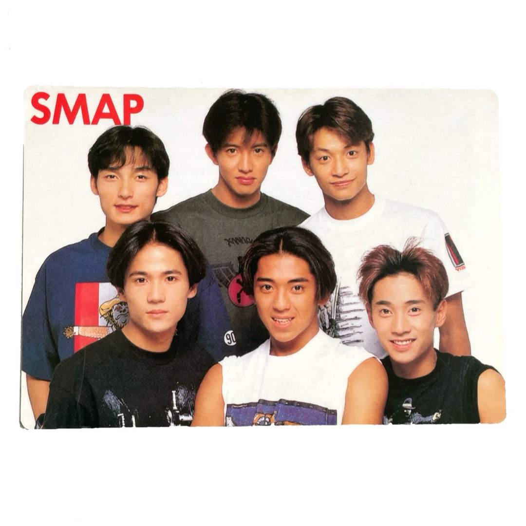 SMAP(スマップ)のSMAP❤グッズ　下敷き　カード　両面プリント　スマップ　まとめ売り　即購入可能 エンタメ/ホビーのタレントグッズ(アイドルグッズ)の商品写真