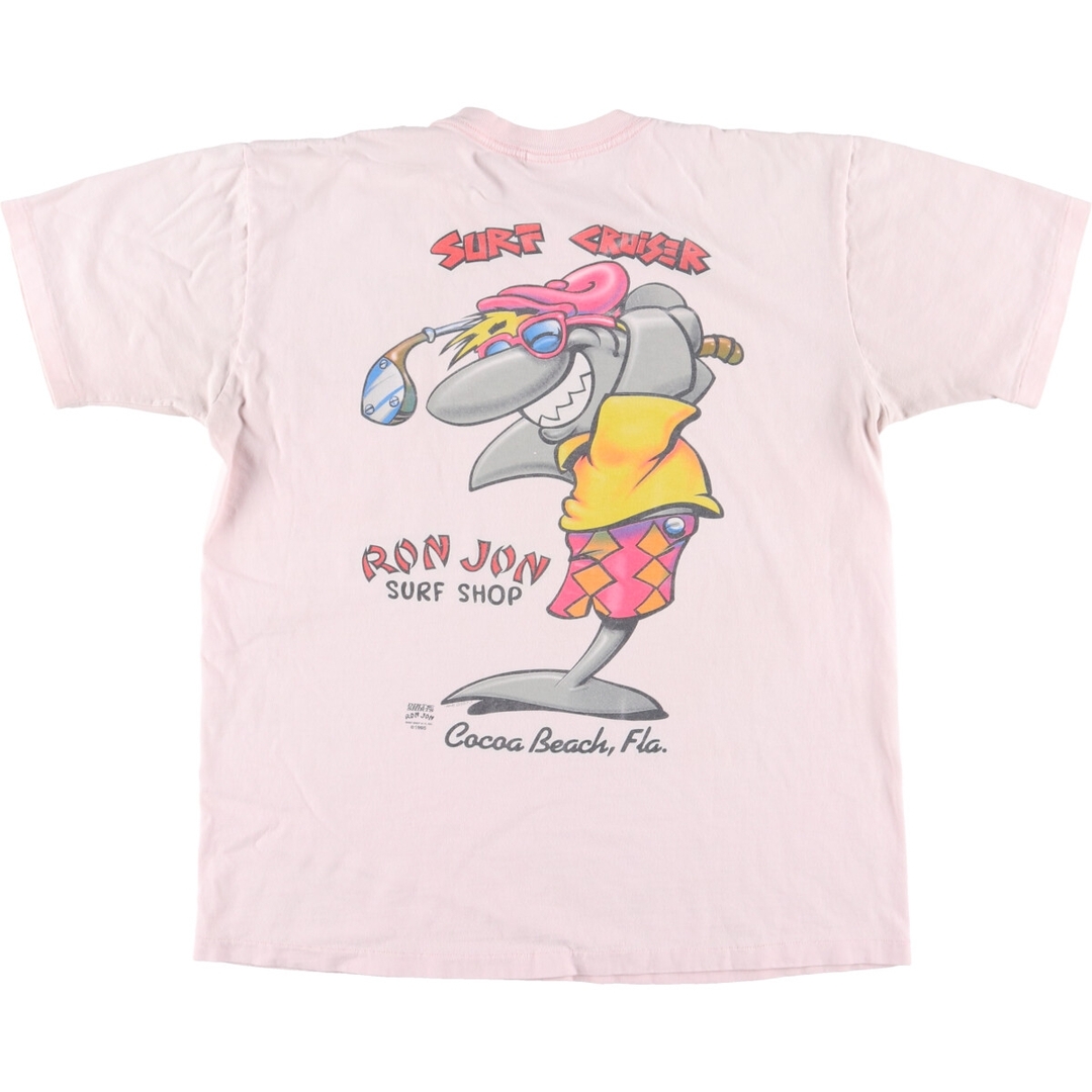古着 90年代 ロンジョンサーフ RON JON SURF サーフ スケートTシャツ USA製 メンズL ヴィンテージ /eaa436031 メンズのトップス(Tシャツ/カットソー(半袖/袖なし))の商品写真