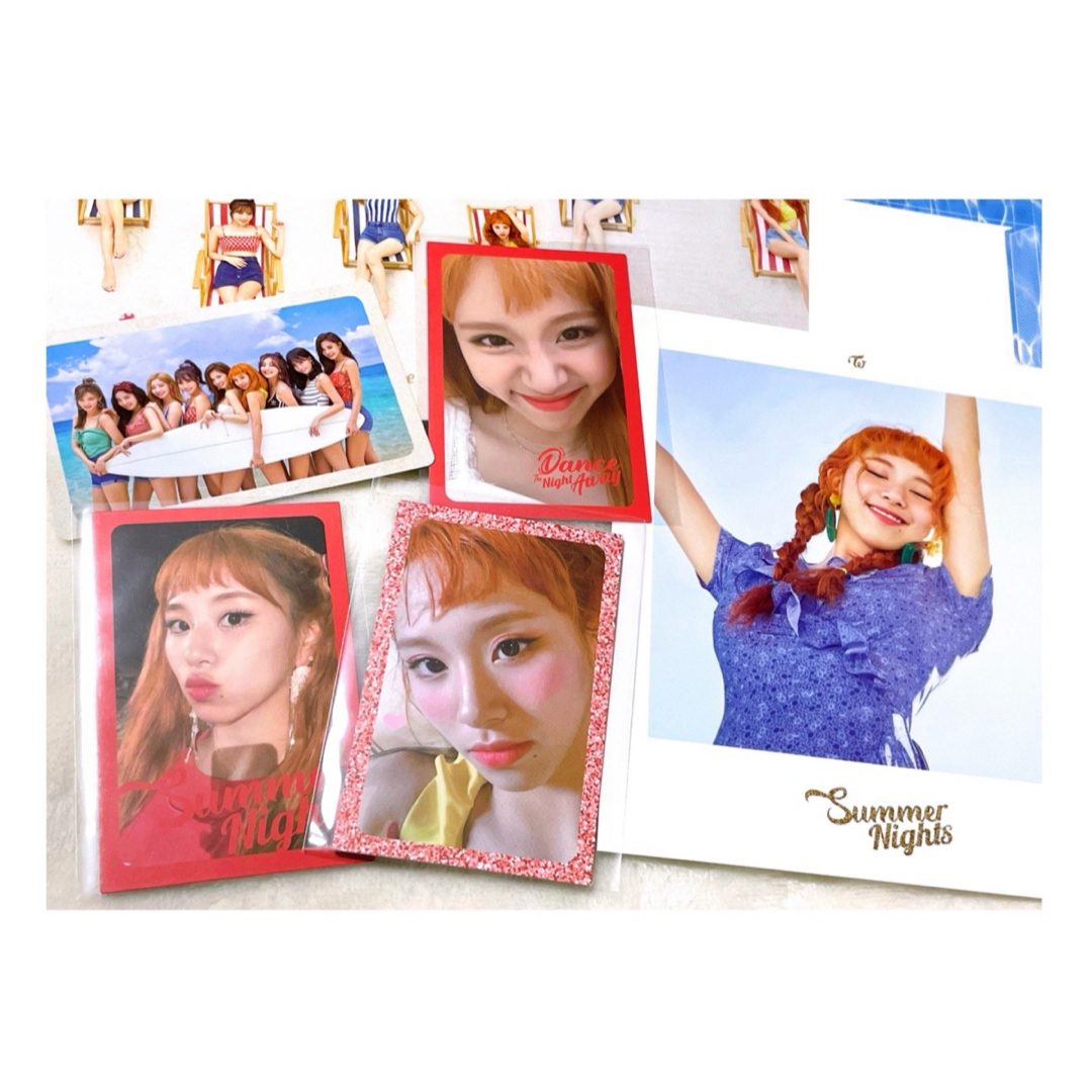 チェヨン Summer Nights CD セット TWICE トレカ アルバム エンタメ/ホビーのCD(K-POP/アジア)の商品写真