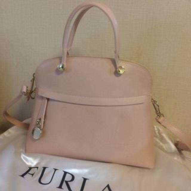 Furla - フルラ パイパー マグノリア ピンクベージュ ショルダーバッグ