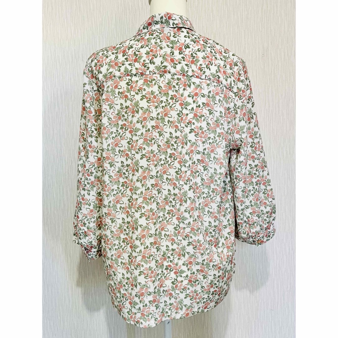 4️⃣ blouse ／ vintage レディースのトップス(シャツ/ブラウス(長袖/七分))の商品写真