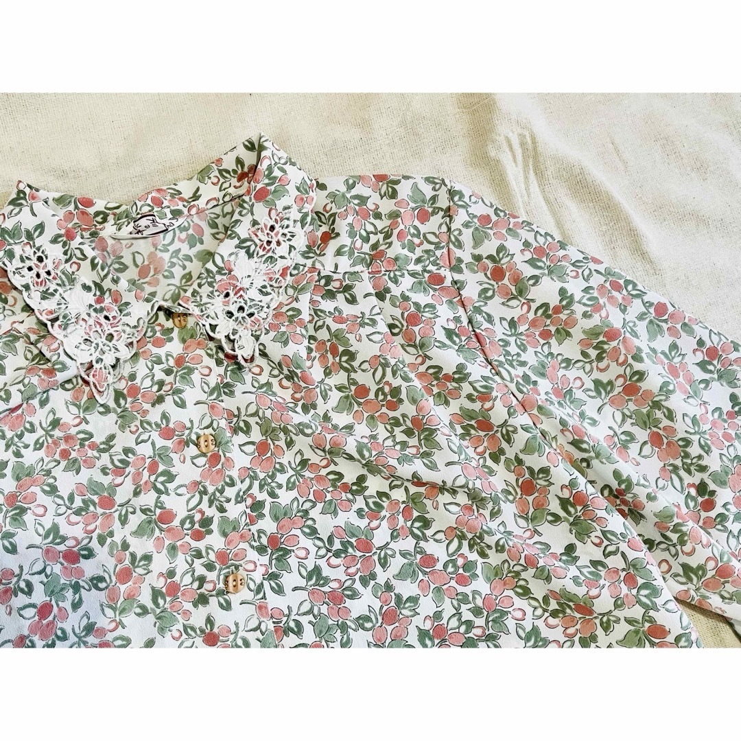 4️⃣ blouse ／ vintage レディースのトップス(シャツ/ブラウス(長袖/七分))の商品写真