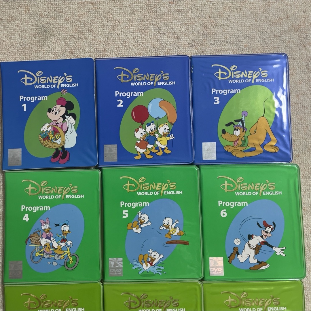 Disney(ディズニー)のディズニー英語 BasicABCs+ストレートプレイDVD12枚セット エンタメ/ホビーのCD(キッズ/ファミリー)の商品写真