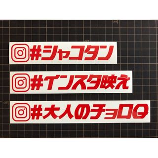 ハッシュタグカッティングステッカー 文字変更可 カラー変更可 インスタ映え(車外アクセサリ)