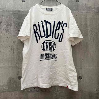 ルーディーズ(RUDIES)のルーディーズ RUDIE'S ロゴ　ホワイト　DRAWING-T M Tシャツ(Tシャツ/カットソー(半袖/袖なし))