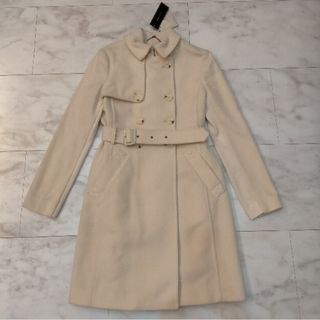 【新品未使用】ロングコート BCBG MAXAZRIA ウール ホワイト