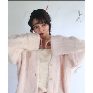 muguet pointe mohair knit cardigan(カーディガン)