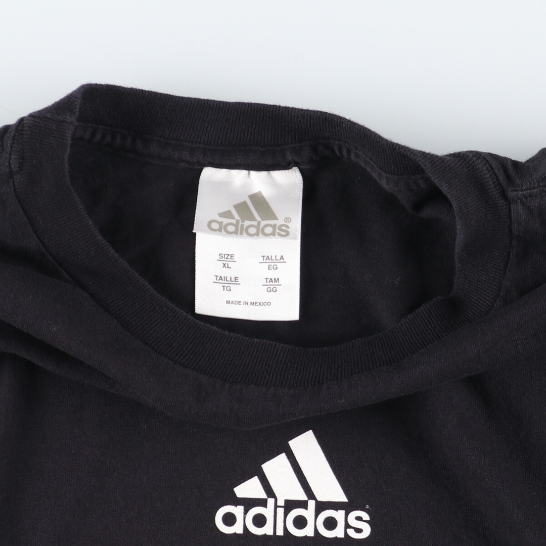 adidas(アディダス)の古着 00年代 アディダス adidas スポーツプリントTシャツ メンズXL /eaa438505 メンズのトップス(Tシャツ/カットソー(半袖/袖なし))の商品写真