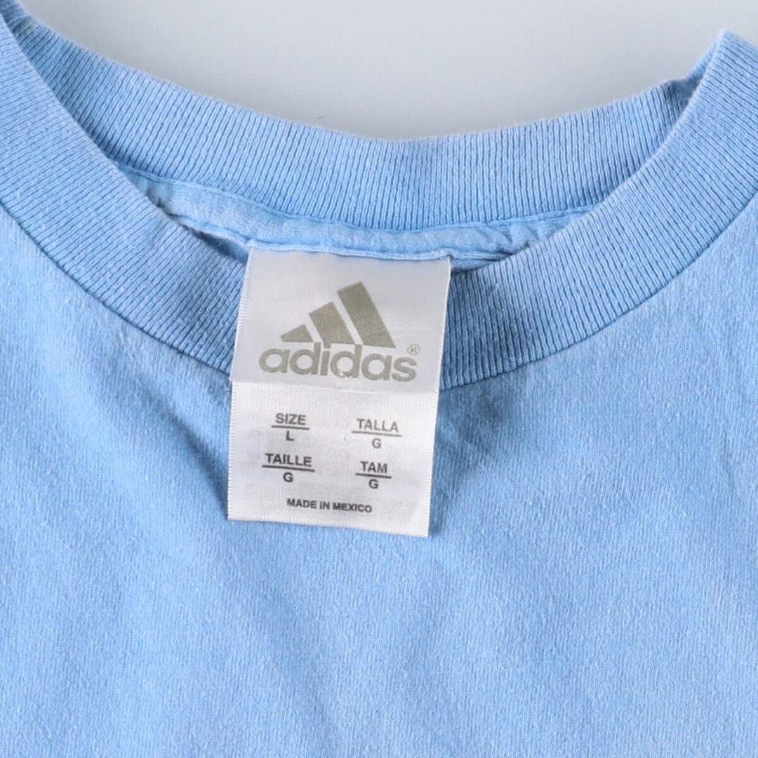 adidas(アディダス)の古着 アディダス adidas スポーツプリントTシャツ メンズL /eaa438507 メンズのトップス(Tシャツ/カットソー(半袖/袖なし))の商品写真