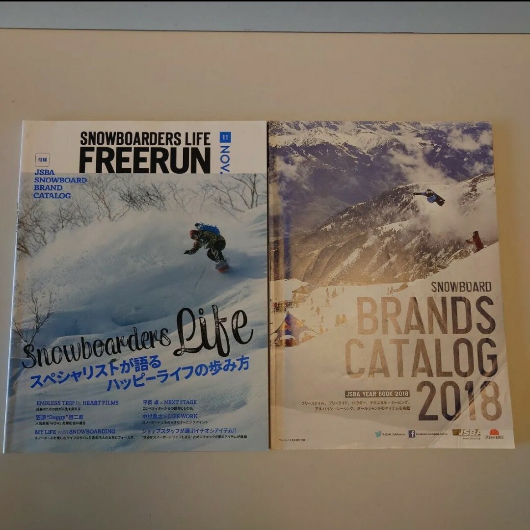 SNOWBOARDERS LIFE FREERUN 11 NOV. 2018 エンタメ/ホビーの雑誌(専門誌)の商品写真