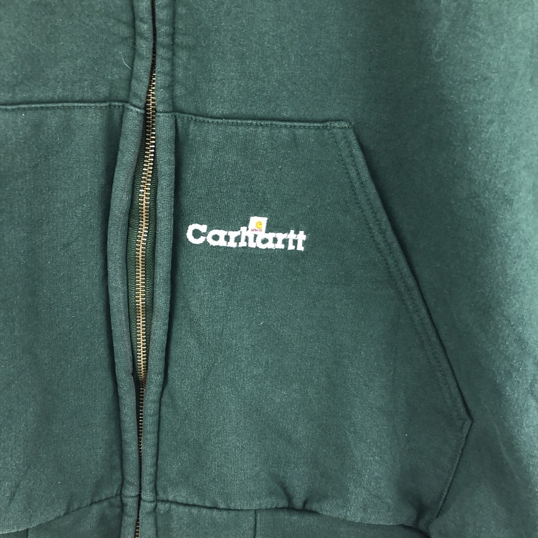 carhartt(カーハート)の古着 カーハート Carhartt スウェットフルジップパーカー メンズXXL /eaa438947 メンズのトップス(スウェット)の商品写真