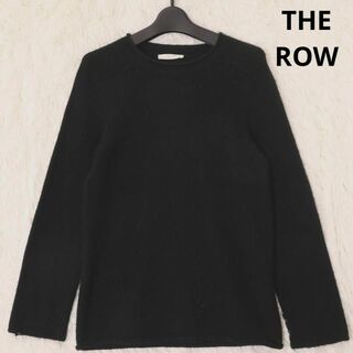 ザロウ(THE ROW)のTHE ROW　ザロウ　カシミヤ100%　ニット　セーター　長袖　ブラック　S(ニット/セーター)