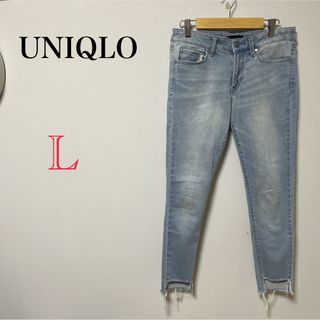 ユニクロ(UNIQLO)の【UNIQLO】レディース　ジーパン　ジーンズ　デニム　ズボン　パンツ　ボトムス(デニム/ジーンズ)